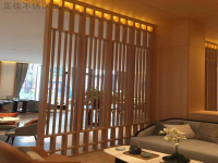 木纹乐鱼在线登录_乐鱼(中国)方管装饰效果图